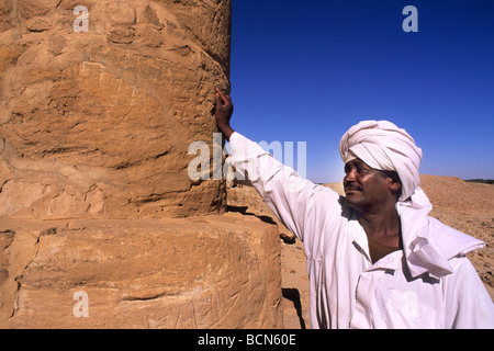 Soudan nubie jebel barkal karima Banque D'Images