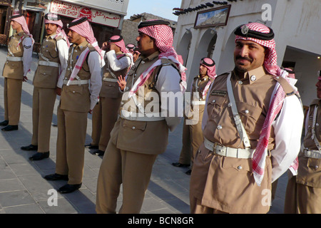 La police Doha Qatar Banque D'Images