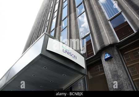 Le siège du syndicat UNISON, Londres Banque D'Images