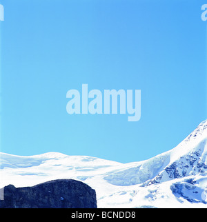 Le Glacier à Noijinkangsang Peak, Tibet, Chine Banque D'Images