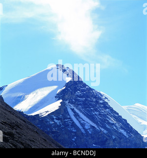 Le Glacier à Noijinkangsang Peak, Tibet, Chine Banque D'Images