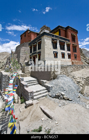 Namgyal Tsemo Gompa. Leh. Ladakh. L'Inde Banque D'Images