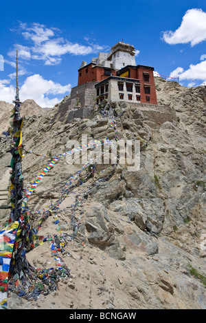 Namgyal Tsemo Gompa. Leh. Ladakh. L'Inde Banque D'Images