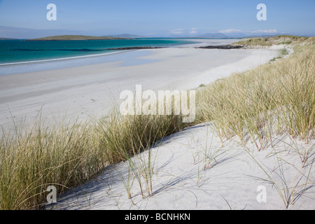 Dunes à North Uist Traigh Hornais Banque D'Images