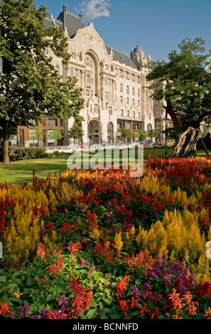 Gresham Palace, maintenant l'hôtel Four Seasons, à Budapest Banque D'Images