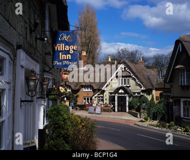Le Village Inn et le crabe Inn dans l'île de Wight ville de Shanklin, une station balnéaire populaire sur la baie de Sandown Banque D'Images