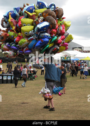 Vendeur de ballons à la latitude 2009 Banque D'Images