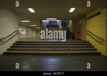 Station Kliebergasse USTRAB Wien Vienne prémétro bruxellois Banque D'Images