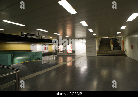 Station Kliebergasse USTRAB Wien Vienne prémétro bruxellois Banque D'Images