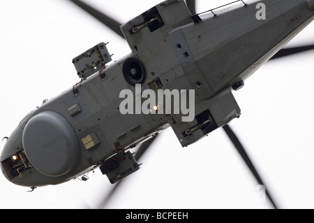 Meeting aérien de Fairford Dimanche 2009 Agusta Westland Agusta Westland Merlin HM1 824 Naval Air Squadron RNAS Culdrose Banque D'Images