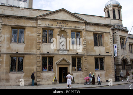 Le centre-ville de Bedford high street Bedfordshire angleterre uk go Banque D'Images