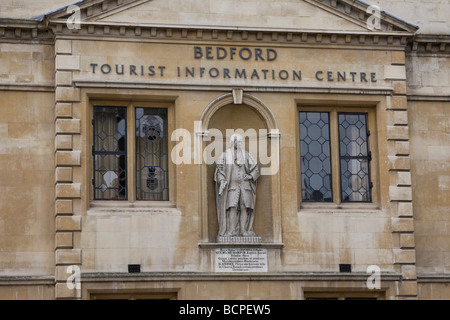 Le centre-ville de Bedford high street Bedfordshire angleterre uk go Banque D'Images