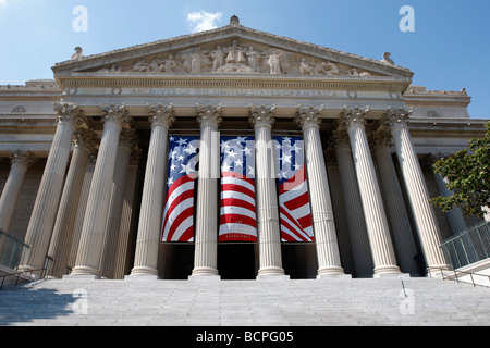 Archives nationales de Washington DC Banque D'Images