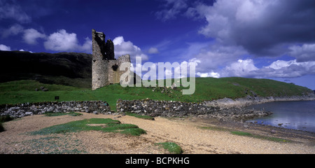 Château d'Ardvreck, Loch Assynt, Sutherland, hauts plateaux du nord de l'Ecosse Banque D'Images