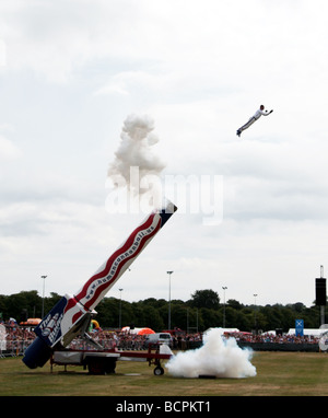 Rocket man/canon ball Banque D'Images