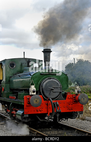 Lord Fisher, train à vapeur, le Somerset Banque D'Images