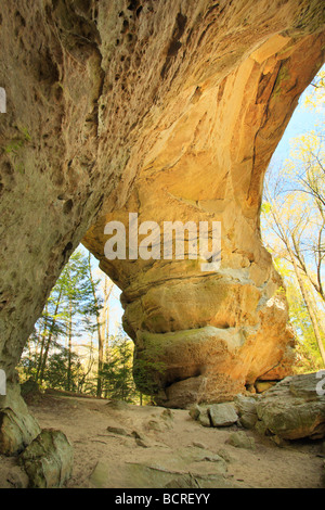 Arches double Big South Fork River National Recreation Area et South Carolina Banque D'Images