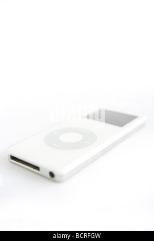 blanc ipod nano Banque D'Images