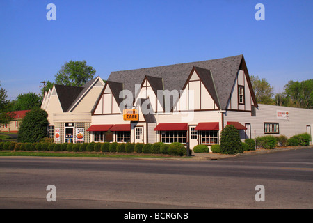 Sanders Cafe et Musée Maison natale de Poulet frit Kentucky Kentucky Corbin Banque D'Images