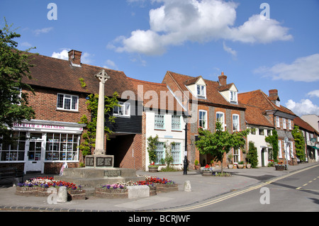 War Memorial, High Street, Watlington, Oxfordshire, Angleterre, Royaume-Uni Banque D'Images