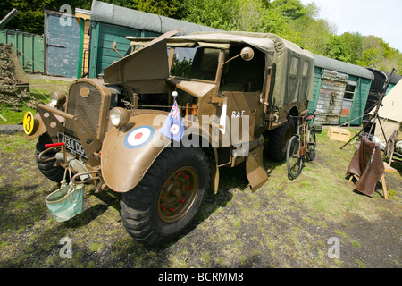 Seconde guerre mondiale classique camion RAF Banque D'Images