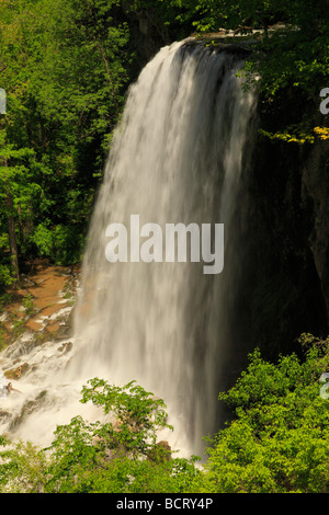 Falling Spring Falls Covington Virginia Banque D'Images