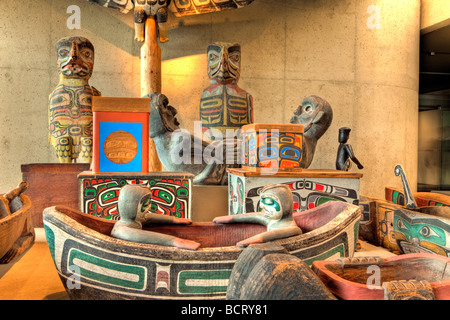 Le Haida Art Gallery Museum of Anthropology Vancouver British Columbia Canada Banque D'Images
