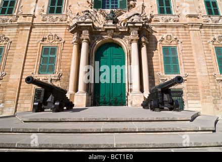 L'Auberge de Castille Valletta Malte Banque D'Images