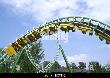 Gardaland Castelnuovo del Garda Vérone Italie Banque D'Images