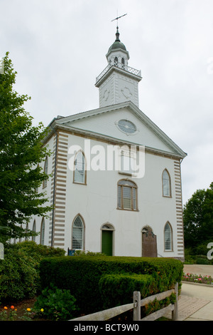 Temple de Kirtland en Ohio, première église mormone jamais construit 1836 Banque D'Images