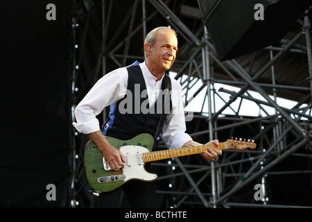 Francis Rossi, Status Quo, musicien de rock britannique, Open Air Festival, Muehldorf am Inn, Bavière, Allemagne Banque D'Images