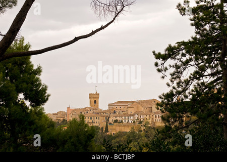 Recanati Macerata Italie Paysage Banque D'Images