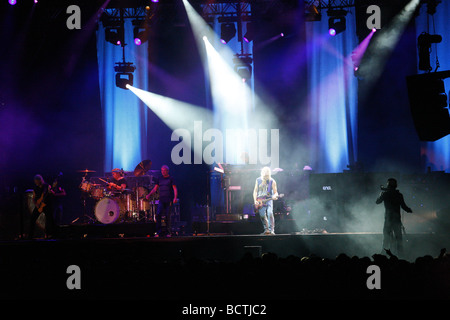 Deep Purple, groupe de rock anglais, Open Air Festival, Muehldorf am Inn, Bavière, Allemagne Banque D'Images