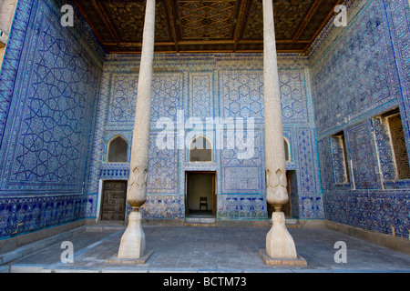 Salle du trône à l'intérieur de l'arche dans Khiva Ouzbékistan Banque D'Images