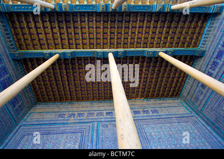 L'intérieur de la mosquée l'arche dans Khiva Ouzbékistan Banque D'Images