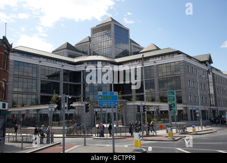 Ulster Bank Group siège sur georges quay dans le centre-ville de Dublin République d'Irlande Banque D'Images