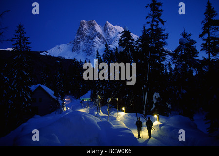 Emerald Lake Lodge Canada Coumbia britannique Banque D'Images