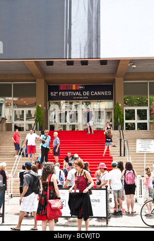 CANNES FRANCE 23 MAI Le tapis rouge lors de la 62ème Festival du Film de Cannes France le 23 mai 2009 à Cannes France Banque D'Images