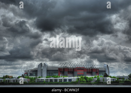 "Manchester United Old Trafford Football Ground' Banque D'Images