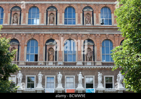 Façade de l'Académie des beaux-arts de Vienne, Akademie der bildenden Künste Wien Banque D'Images