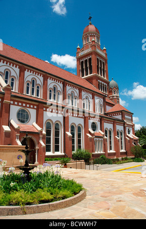 Cathédrale de Saint John the Evangelist à Lafayette, Louisiane, USA Banque D'Images