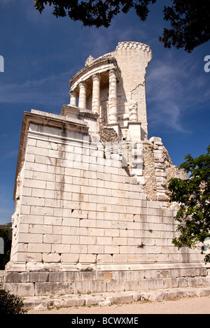 Trophee de Alpes à La Turbie, Provence France Banque D'Images