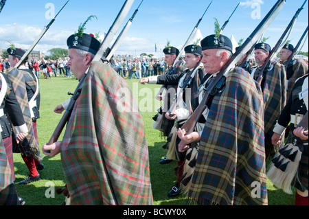 Atholl Highlanders du rassemblement 2009 à Édimbourg Banque D'Images