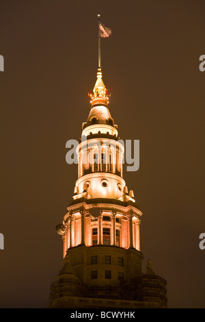 La tour de Tower City Center à Cleveland (Ohio) Banque D'Images