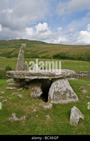 Cairn II Saint pierres antiques et chambre funéraire, près de Leeds, Dumfries et Galloway, Écosse Banque D'Images