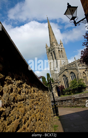 La cathédrale de l'église d'Oakham rutland Banque D'Images