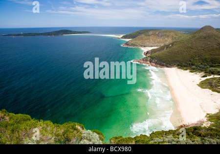 Plage de Zenith National Tomaree Stepehens Port New South Wales Australie Banque D'Images