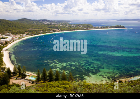 Tête de Shoal Bay Tomaree Port Stephens Australie Nouvelle Galles du Sud Banque D'Images