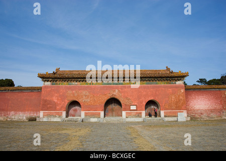 Les Tombeaux des Ming, Beijing, Chine Banque D'Images