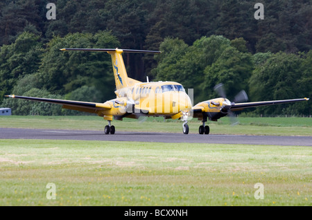 Beech Super King Air 200 Scottish Air Ambulance Service Gama Aviation Banque D'Images